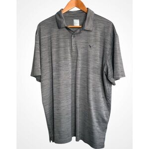 Callaway Gray Short Sleeve Casual Sporty Pullover Polo Shirt XL